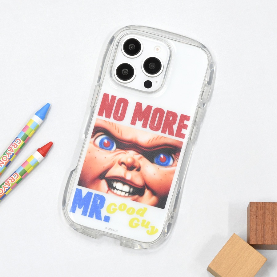 CHUCKY iPhone16 Pro 対応 クリスタルクリアケース