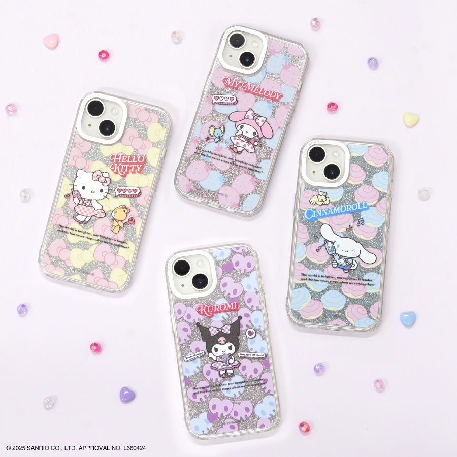 サンリオキャラクターズ Camera Frame iPhone 15 / 14 / 13 対応 ケース