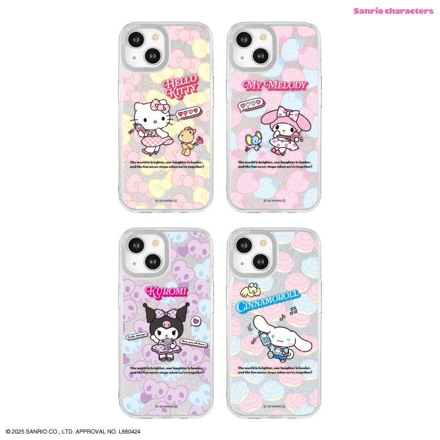 サンリオキャラクターズ Camera Frame iPhone 15 / 14 / 13 対応 ケース