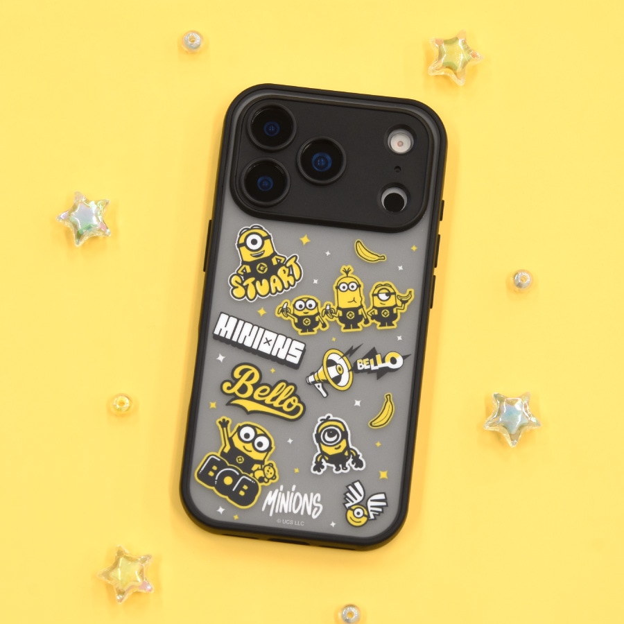 『怪盗グルー／ミニオンズ』シリーズ IIIIfit プランプフレーム iPhone17 Pro 対応 ケース