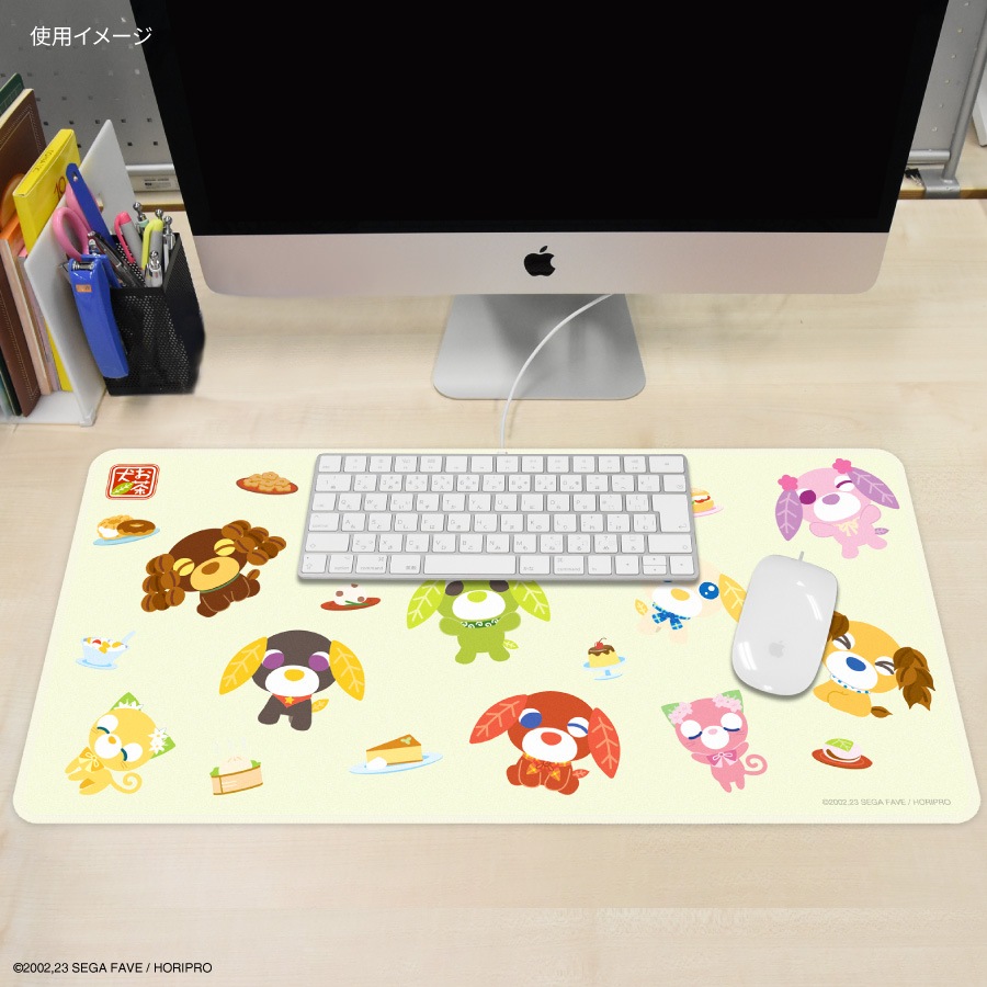 お茶犬 デスクマット