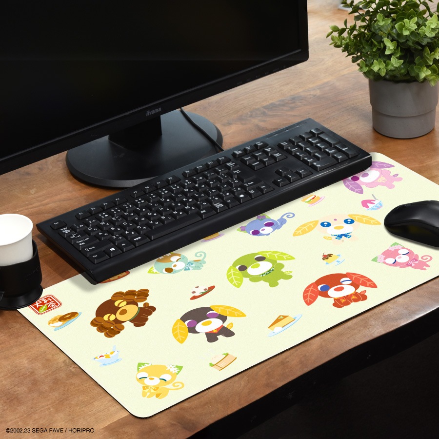 お茶犬 デスクマット