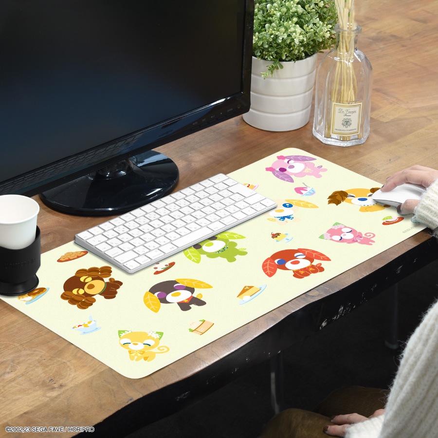 お茶犬 デスクマット