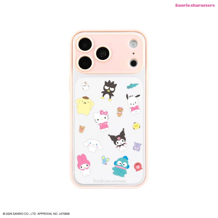 サンリオキャラクターズ IIIIfit プランプフレーム iPhone18 Pro Max / 17 Pro Max 対応 ケース