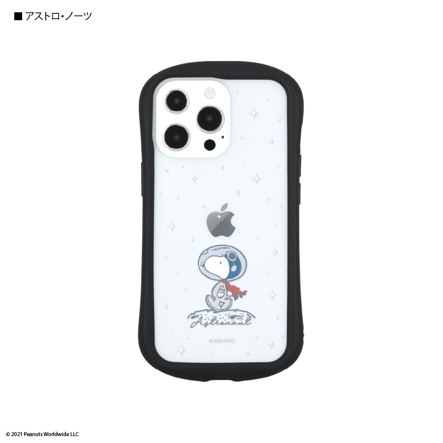 ピーナッツ　iPhone13 Pro対応ハイブリッドクリアケース