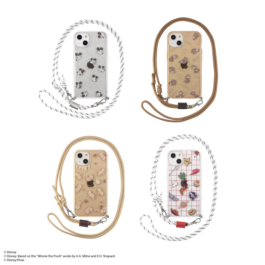 ディズニーキャラクター、ピクサーキャラクター ／ IIIIfit Loop iPhone14 / 13 対応 ケース