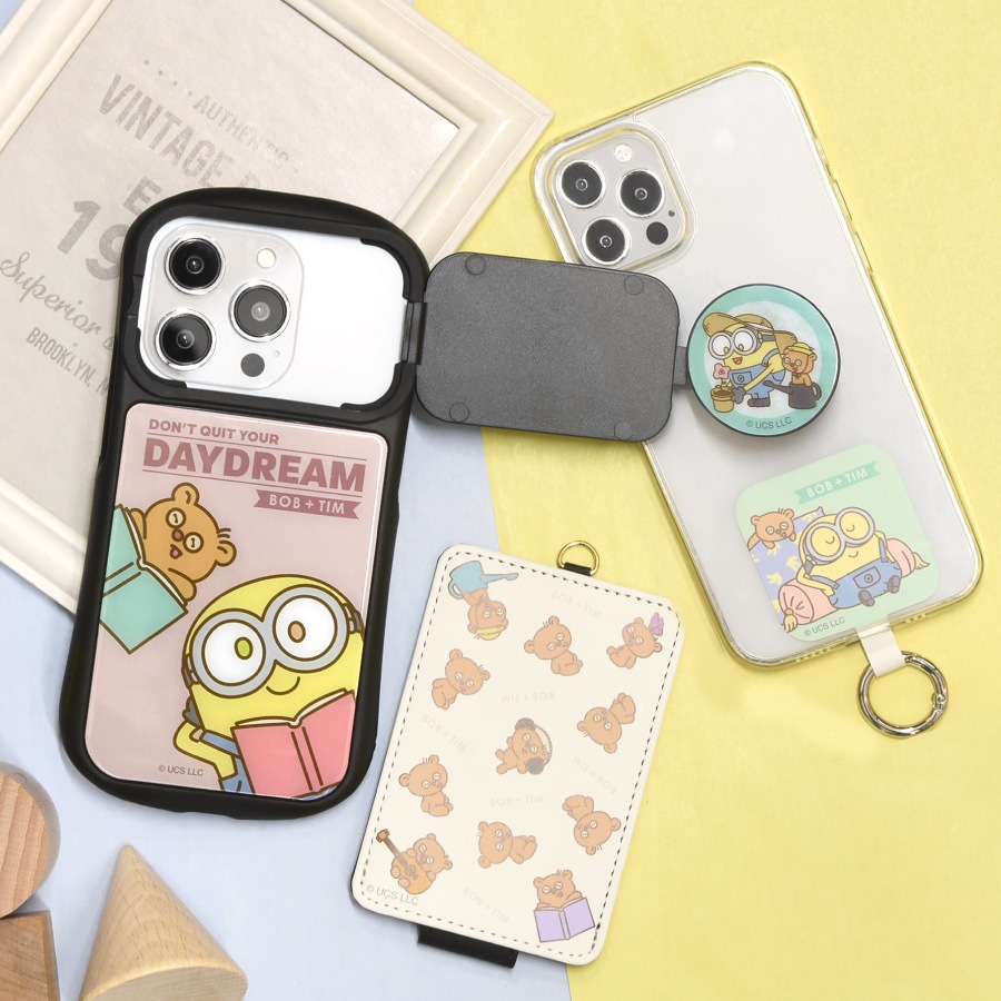 『怪盗グルー／ミニオンズ』シリーズ iPhone14 / 14 Pro / 13 / 13 Pro / 12 / 12 Pro 対応 ハイブリッドガラスケース