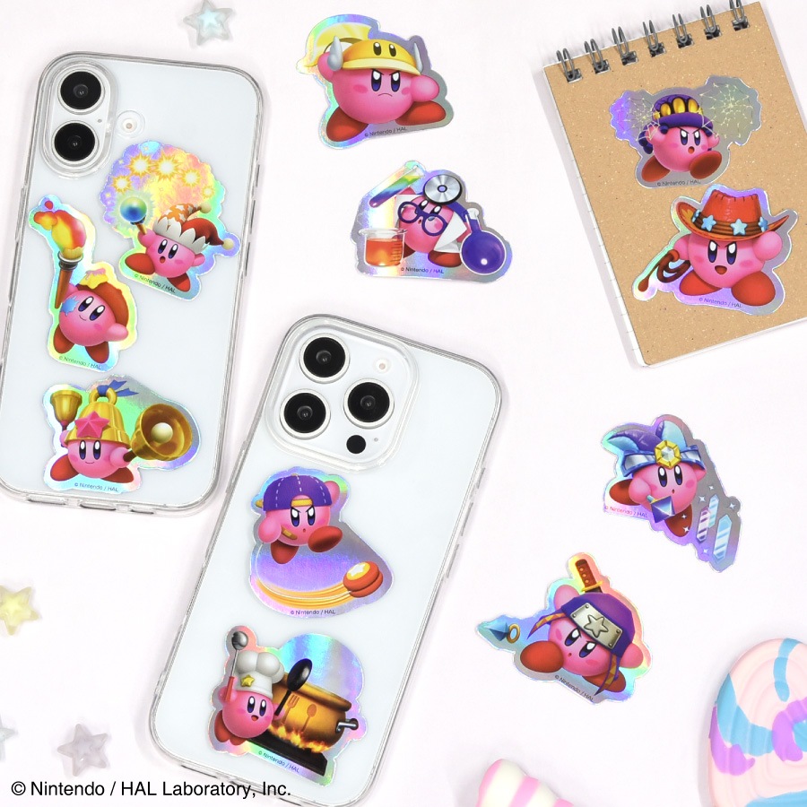 星のカービィ キャラスタムステッカー