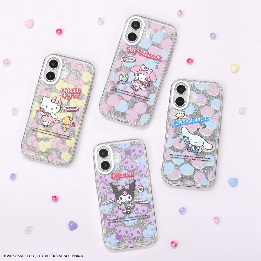 サンリオキャラクターズ Camera Frame iPhone 16 対応 ケース