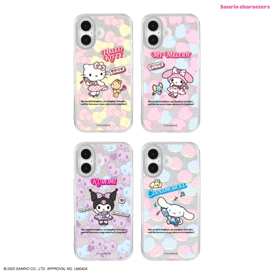 サンリオキャラクターズ Camera Frame iPhone 16 対応 ケース