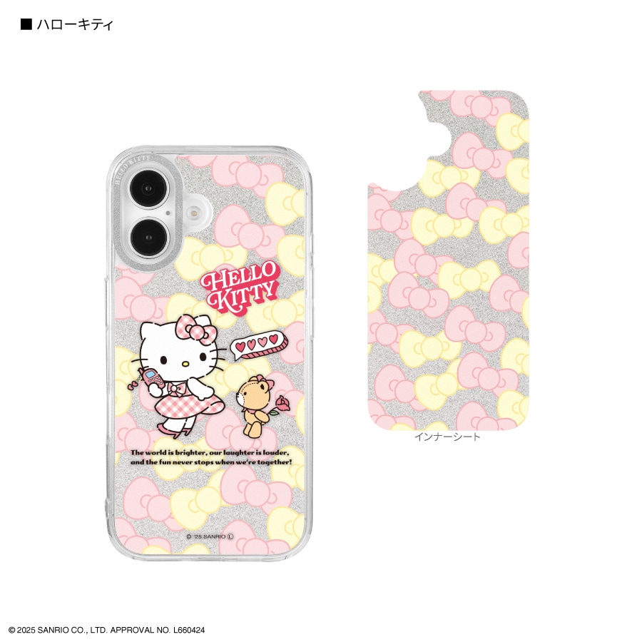 サンリオキャラクターズ Camera Frame iPhone 16 対応 ケース