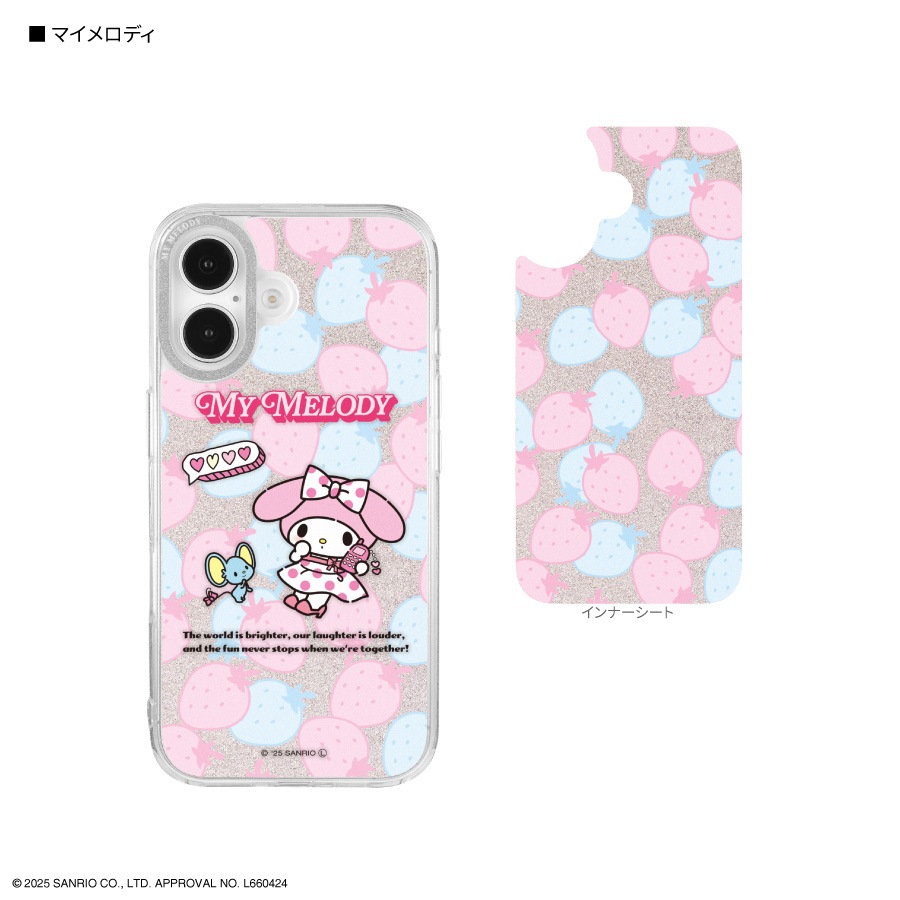 サンリオキャラクターズ Camera Frame iPhone 16 対応 ケース