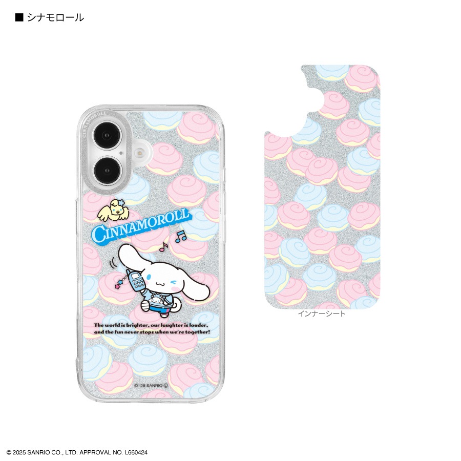 サンリオキャラクターズ Camera Frame iPhone 16 対応 ケース