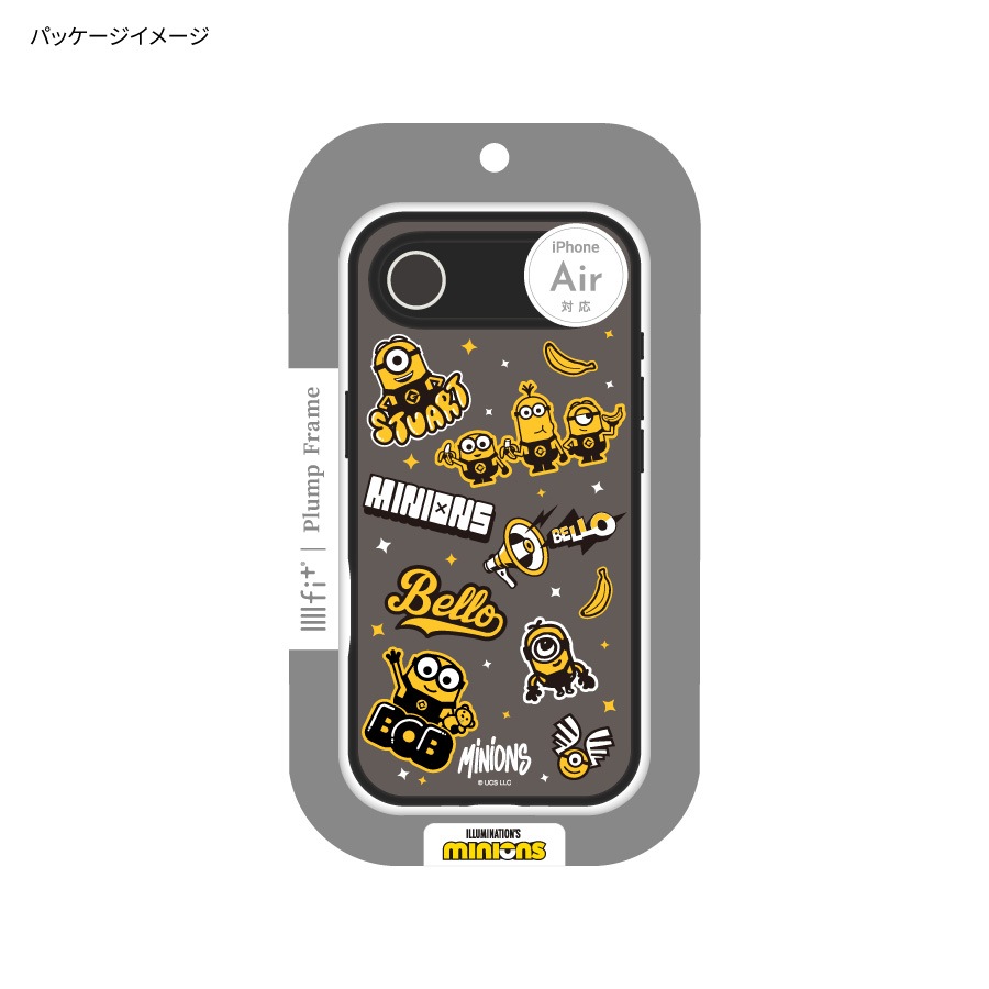 『怪盗グルー／ミニオンズ』シリーズ IIIIfit プランプフレーム iPhone Air 対応 ケース