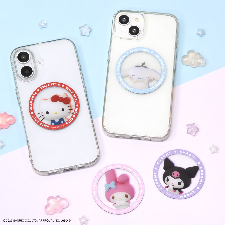 サンリオキャラクターズ MagSafe 対応 メタルステッカー