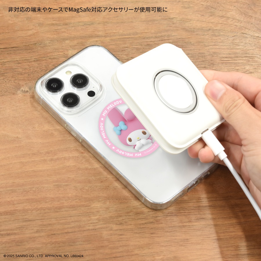 サンリオキャラクターズ MagSafe 対応 メタルステッカー