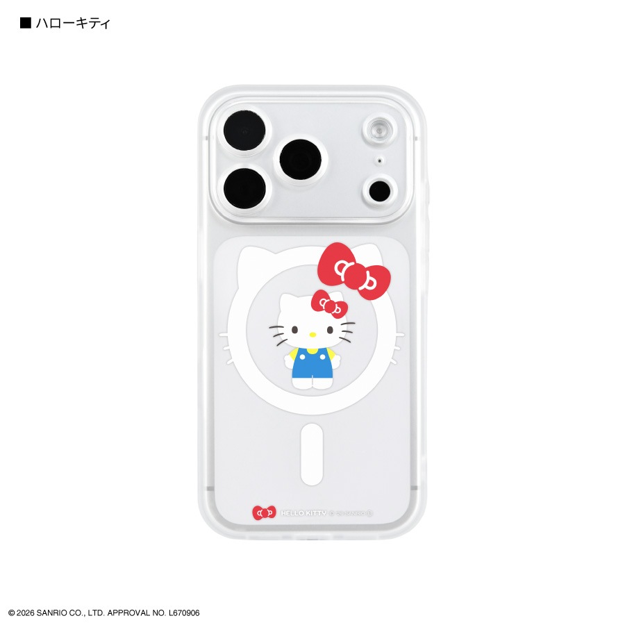 サンリオキャラクターズ IIIIfit プランプフレーム iPhone18 Pro / 17