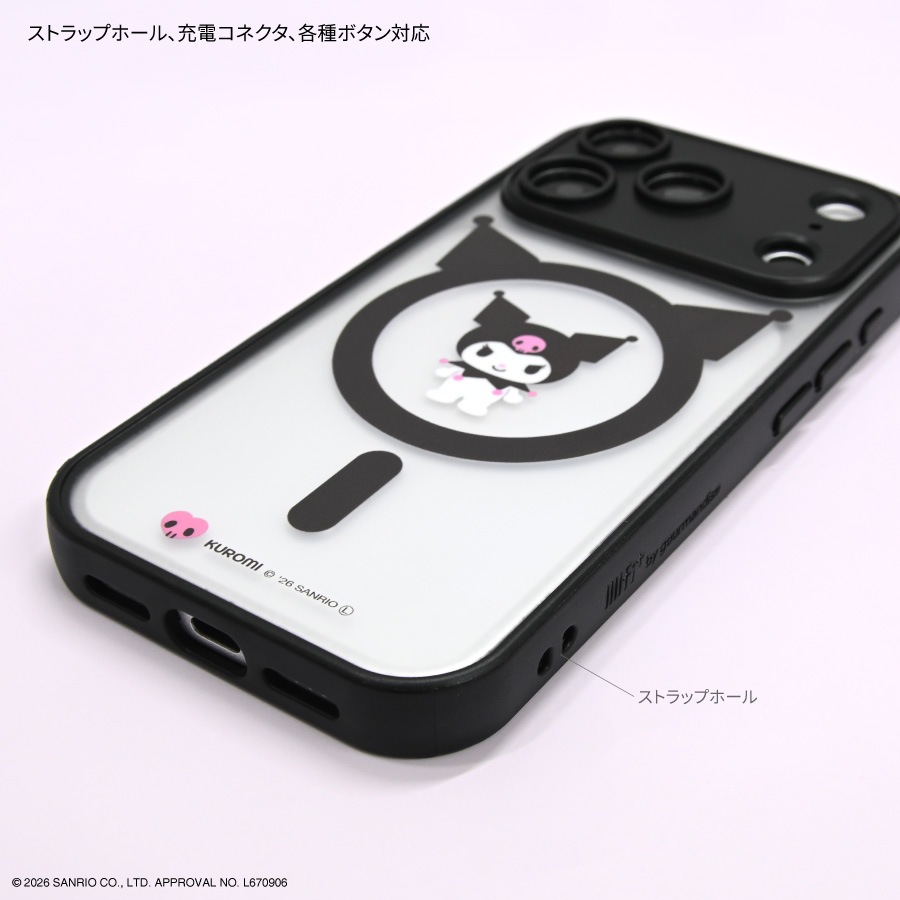 サンリオキャラクターズ IIIIfit プランプフレーム iPhone18 Pro / 17