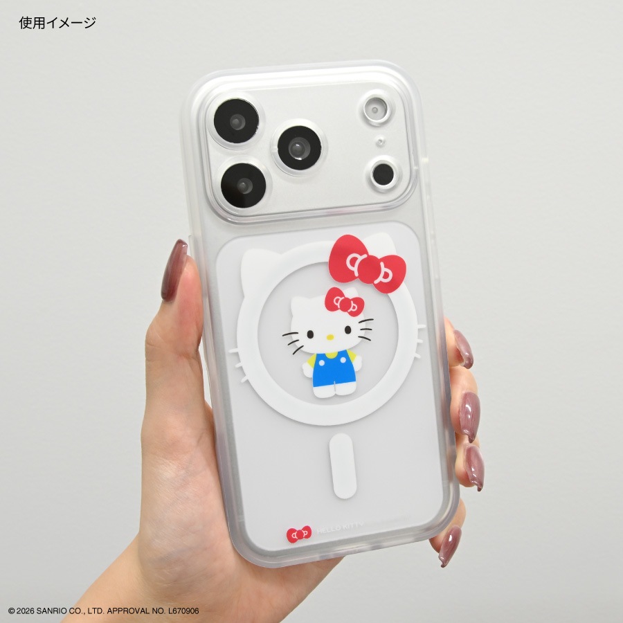 サンリオキャラクターズ IIIIfit プランプフレーム iPhone18 Pro / 17 Pro MagSafe 対応 ケース