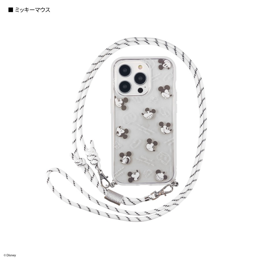 ディズニーキャラクター、ピクサーキャラクター ／ IIIIfit Loop iPhone14 Pro / 13 Pro 対応 ケース