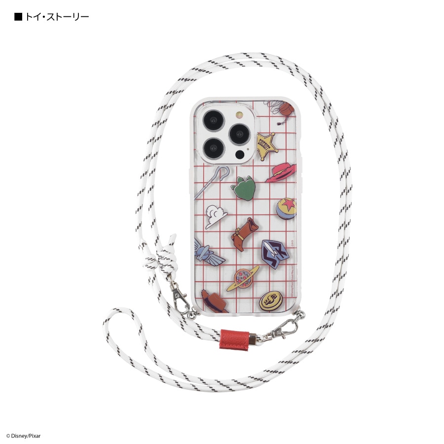 ディズニーキャラクター、ピクサーキャラクター ／ IIIIfit Loop iPhone14 Pro / 13 Pro 対応 ケース