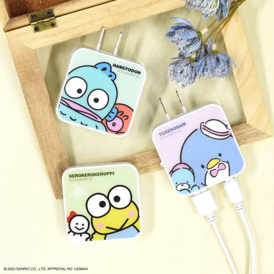 サンリオキャラクターズ USB / USB Type-C ACアダプタ