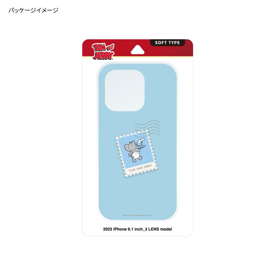 トムとジェリー iPhone15 Pro 対応 ソフトケース