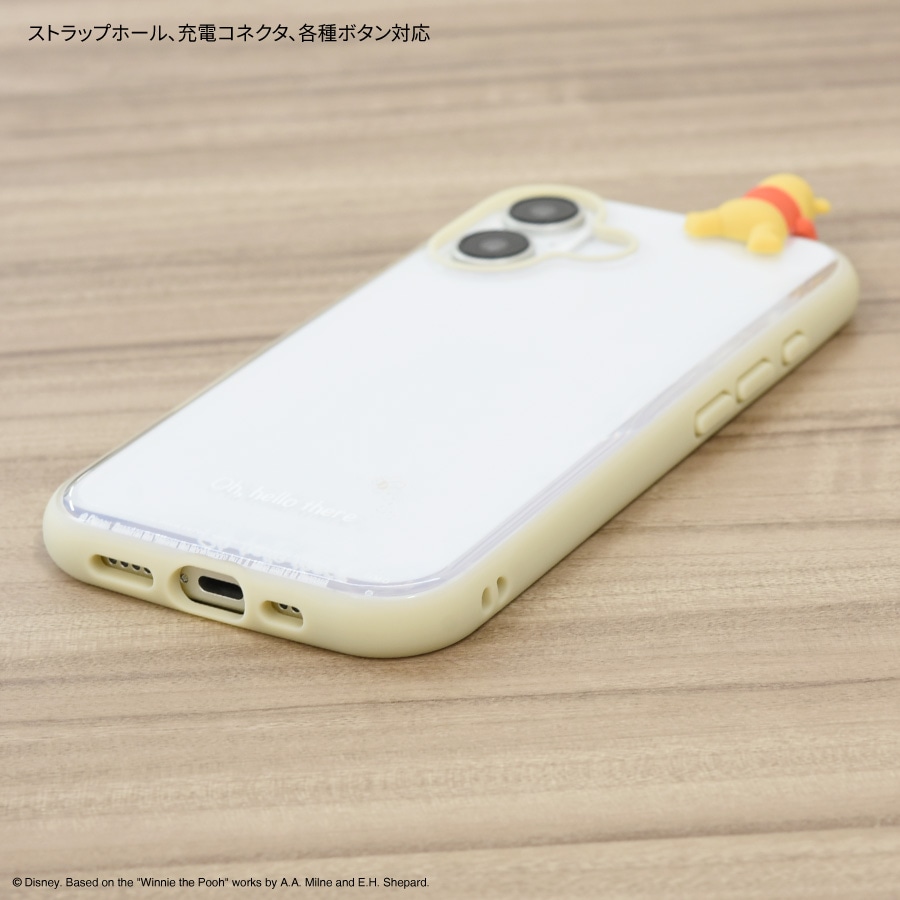ディズニーキャラクター、ピクサーキャラクター ／ フレーム IIIIfit Clear iPhone16 対応 ケース
