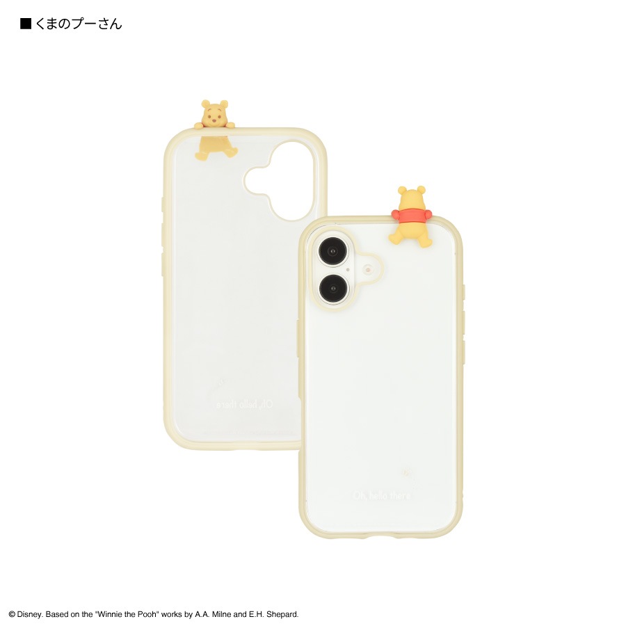 ディズニーキャラクター、ピクサーキャラクター ／ フレーム IIIIfit Clear iPhone16 対応 ケース