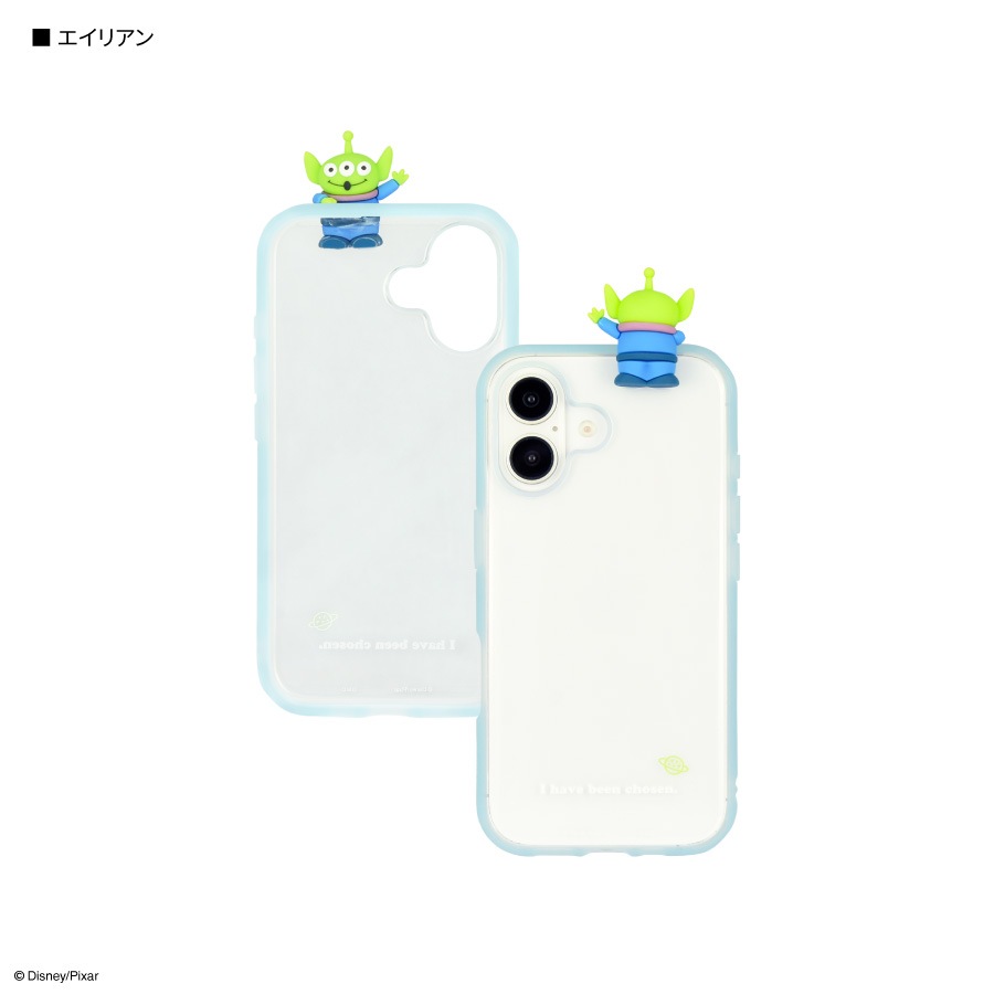 ディズニーキャラクター、ピクサーキャラクター ／ フレーム IIIIfit Clear iPhone16 対応 ケース