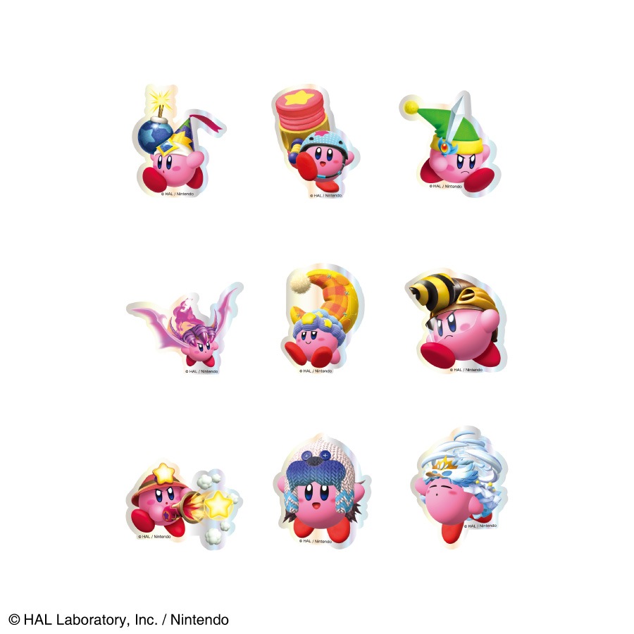 星のカービィ キャラスタムステッカー
