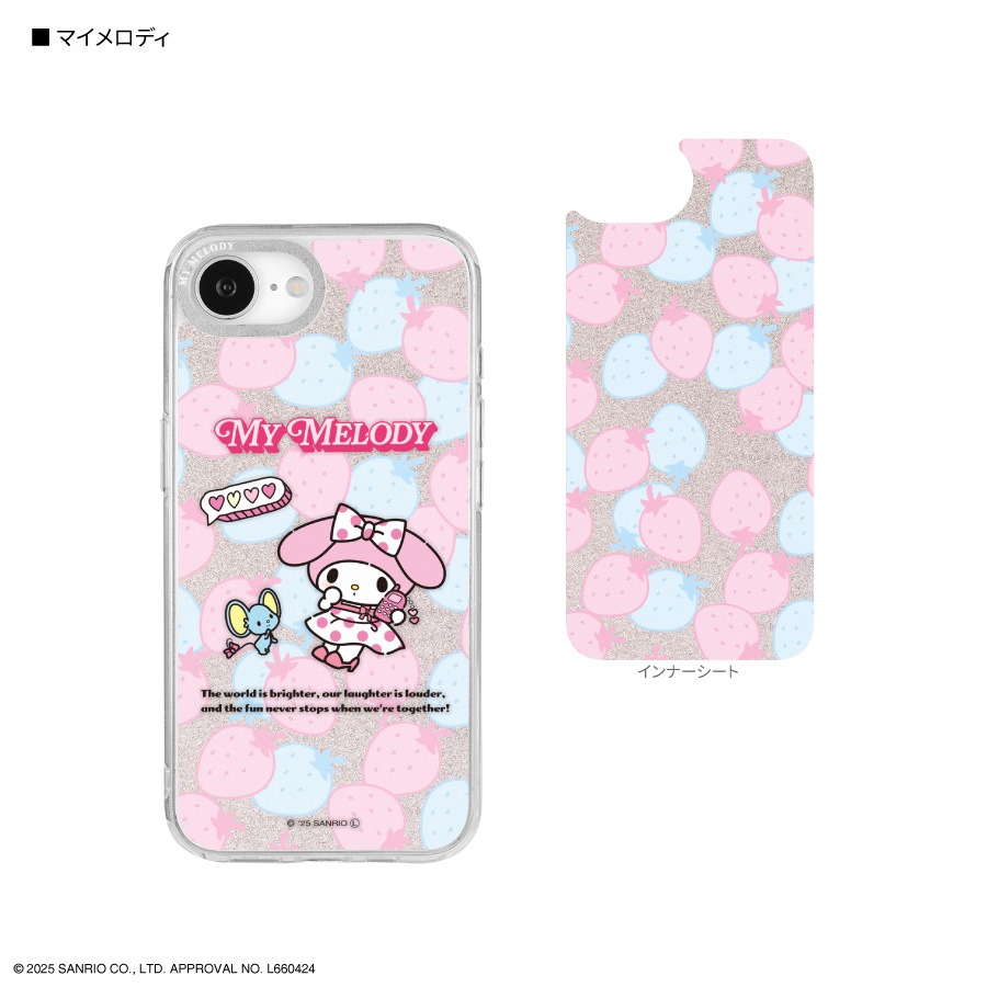 サンリオキャラクターズ Camera Frame iPhone 16e 対応 ケース