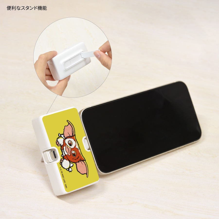 グレムリン Lightning / Type-C コネクタ付き リチウムイオン充電器