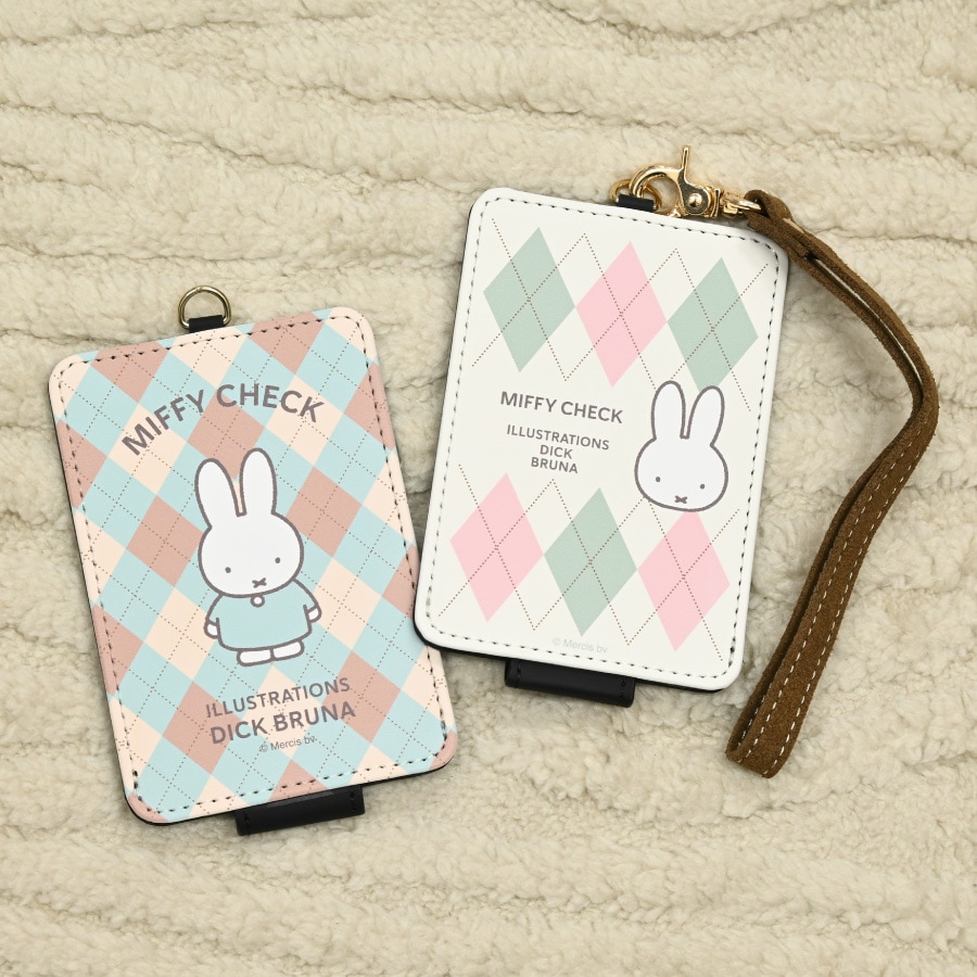 ミッフィー MIFFY CHECK ICカードケース | ま行,ミッフィー,その他
