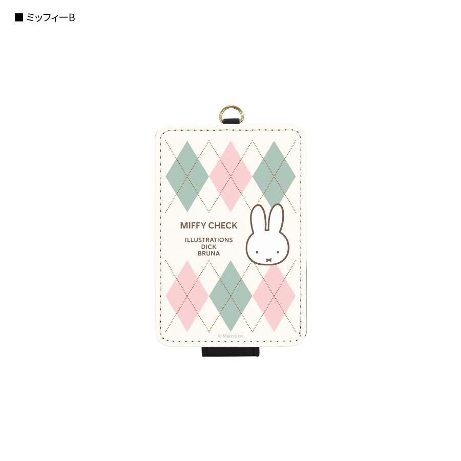 ミッフィー MIFFY CHECK ICカードケース | ま行,ミッフィー,その他