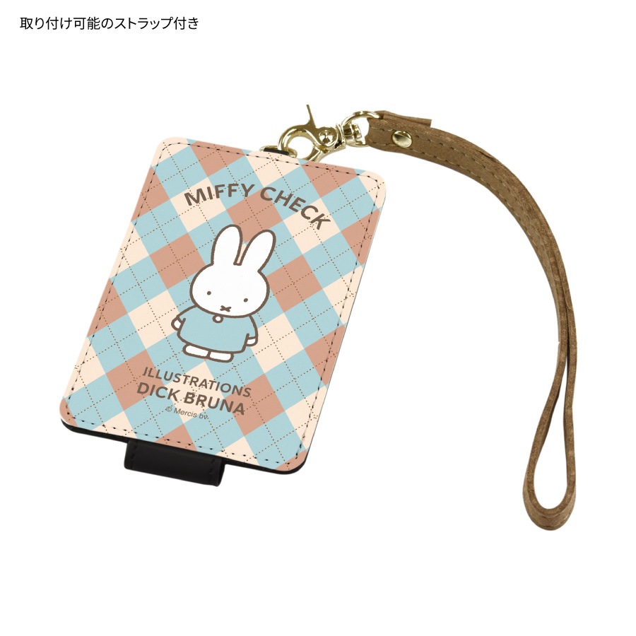 ミッフィー MIFFY CHECK ICカードケース | ま行,ミッフィー,その他