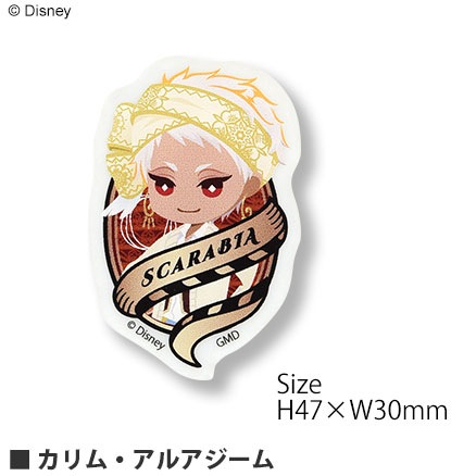 ディズニー ツイステッドワンダーランド／アクリルステッカー