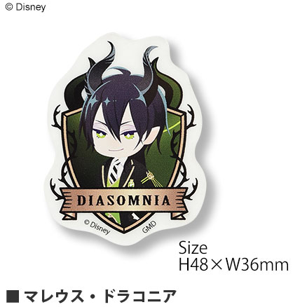 ディズニー ツイステッドワンダーランド／アクリルステッカー