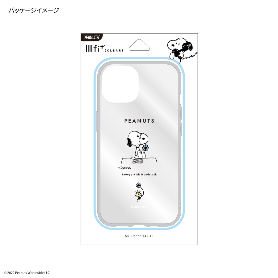 ピーナッツ IIIIfit Clear iPhone14 / 13 対応 ケース | 新着アイテム