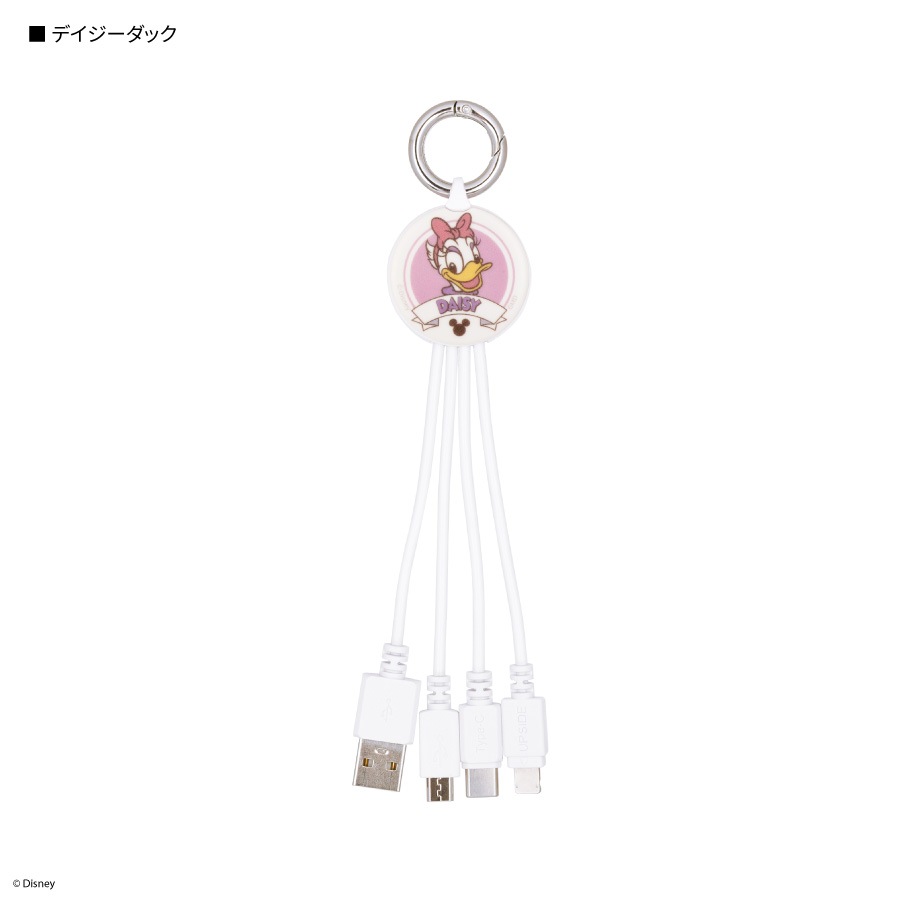 ディズニーキャラクター ／ マルチ充電ケーブル