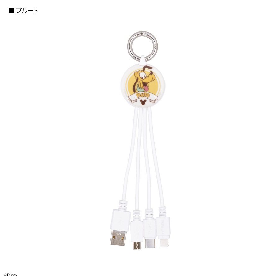 ディズニーキャラクター ／ マルチ充電ケーブル