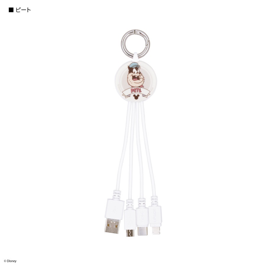 ディズニーキャラクター ／ マルチ充電ケーブル