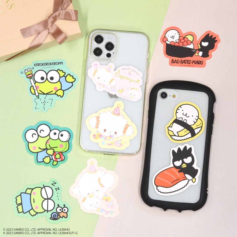 サンリオキャラクターズ モバイルステッカー