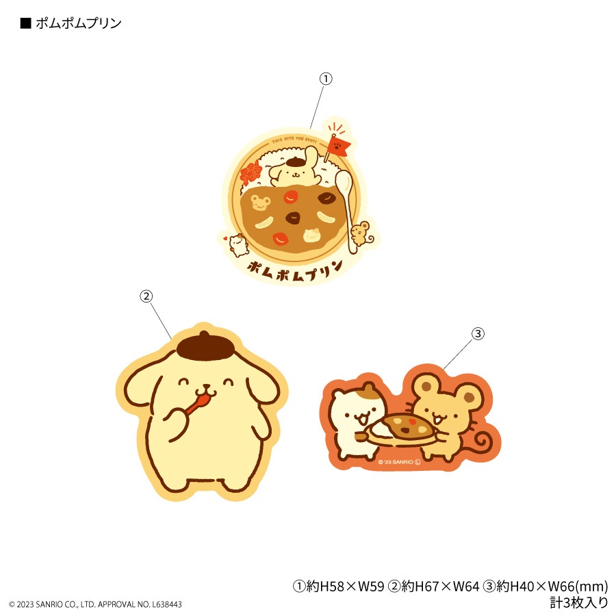 サンリオキャラクターズ モバイルステッカー