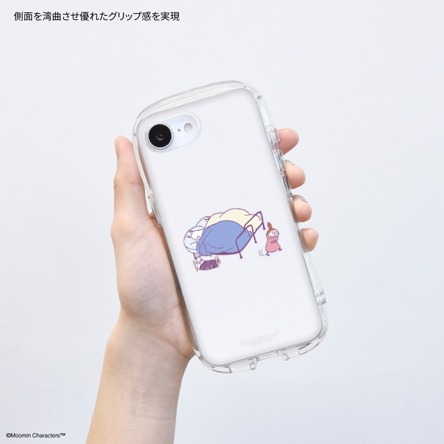 ムーミン iPhone16e 対応 クリスタルクリアケース | アイテム