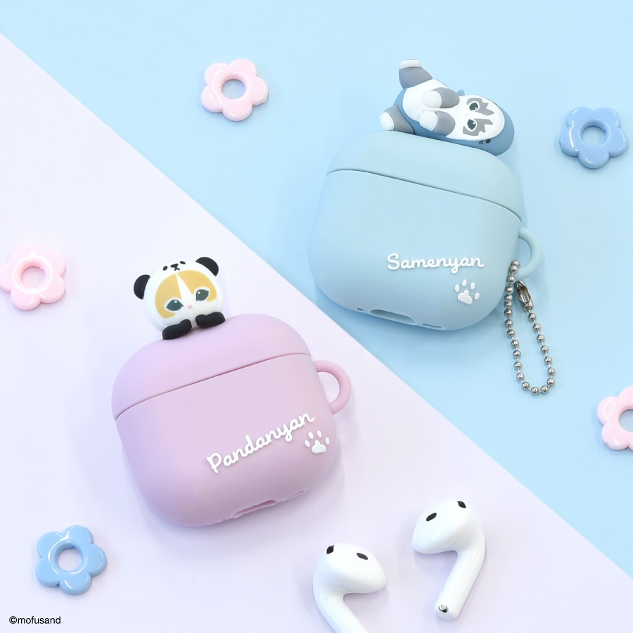 mofusand AirPods 4 対応 シリコンケース