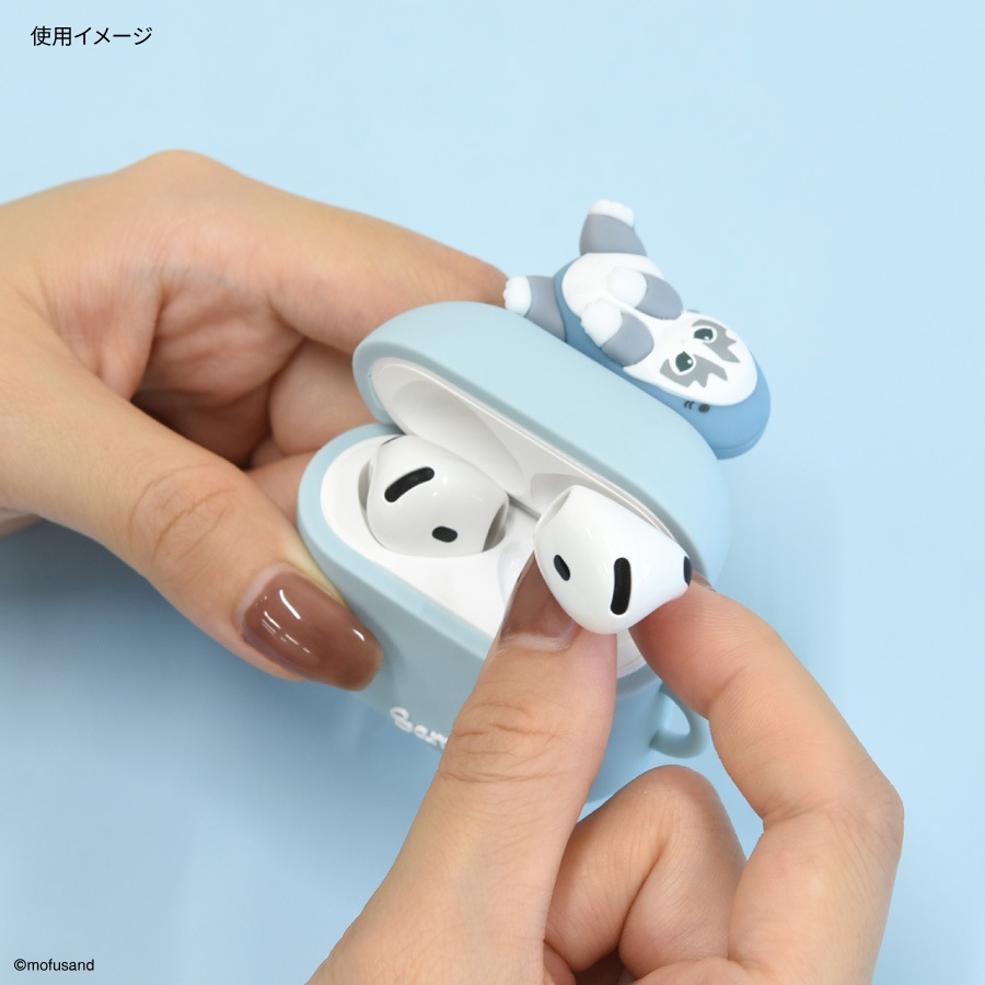 mofusand AirPods 4 対応 シリコンケース