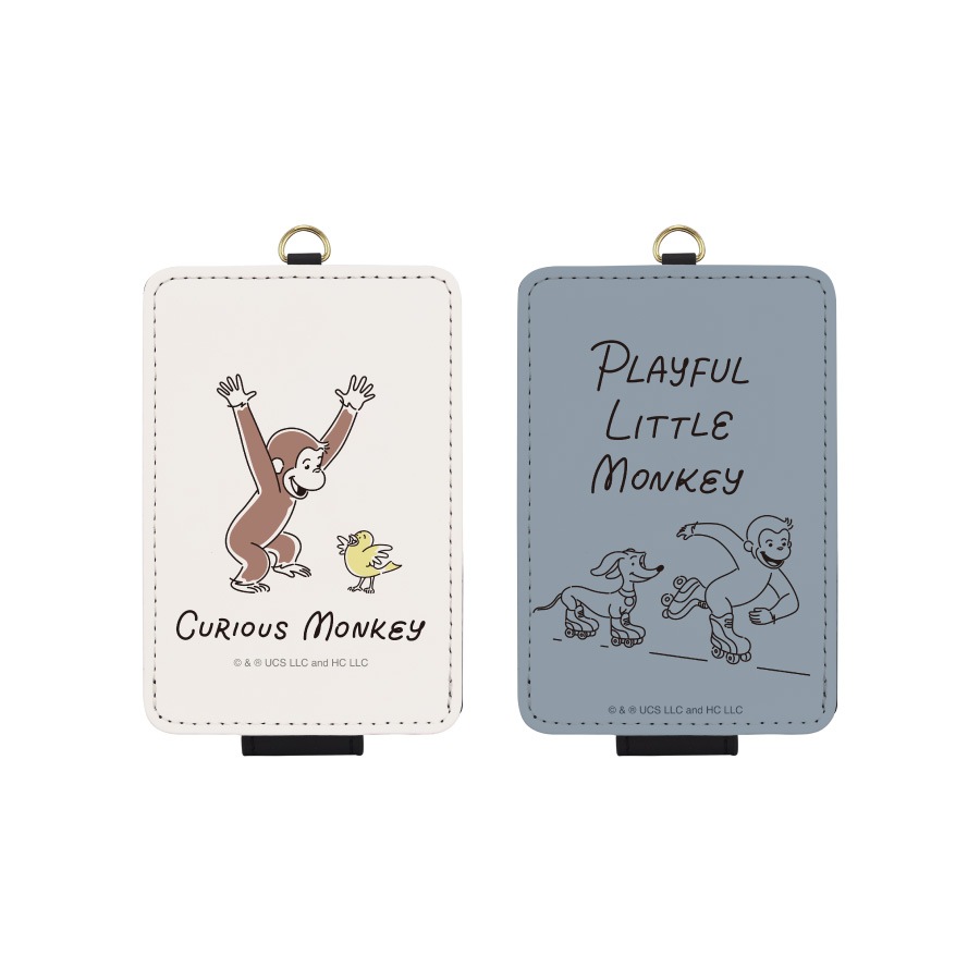 おさるのジョージ ICカードケース