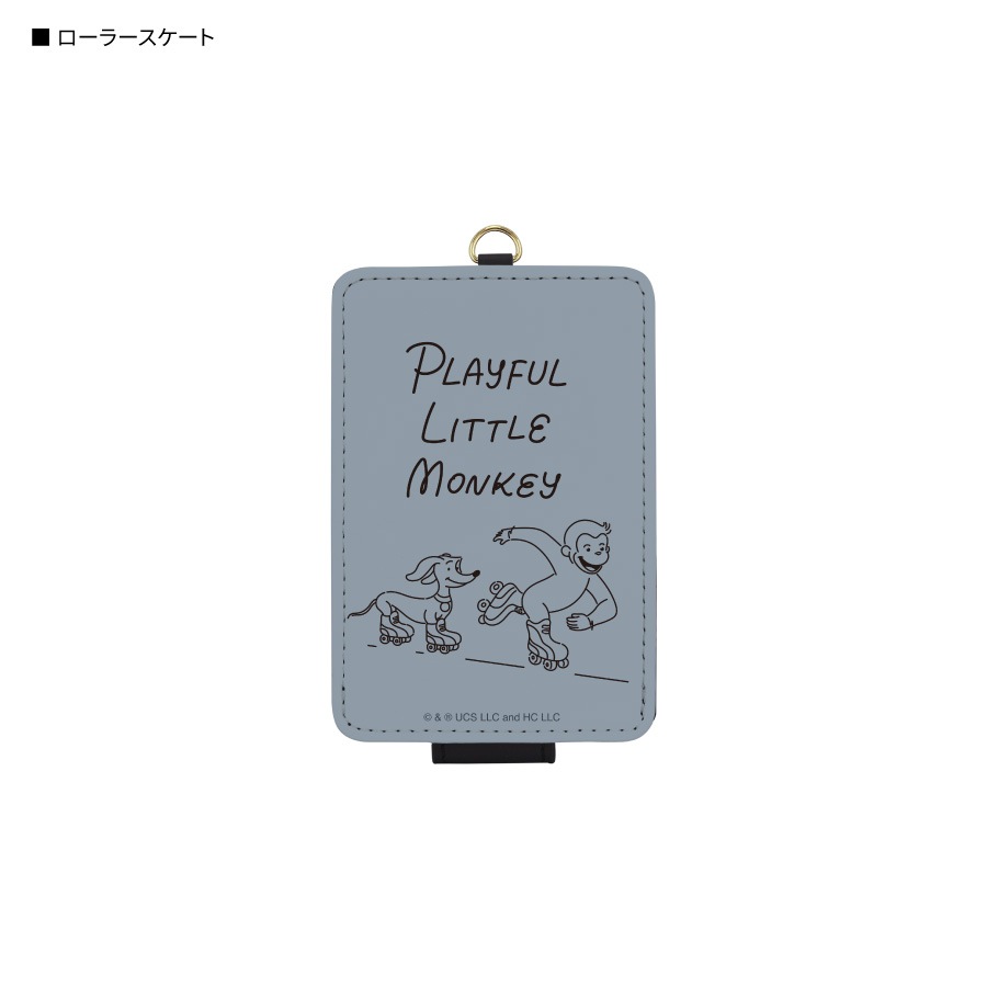 おさるのジョージ ICカードケース