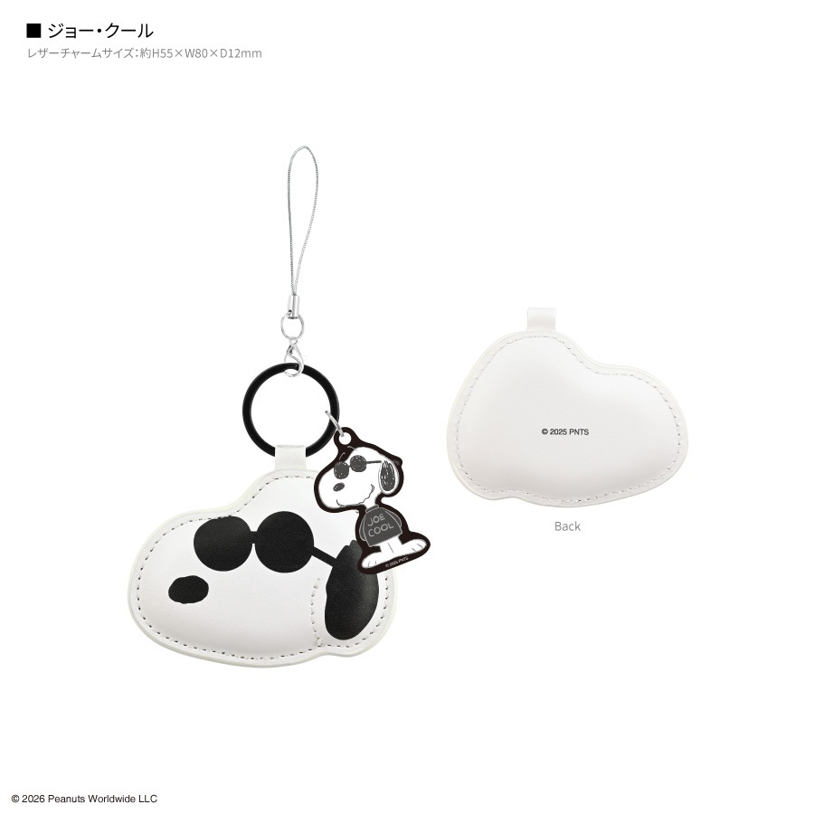 ピーナッツ スヌーピー モバイル PU レザーストラップ